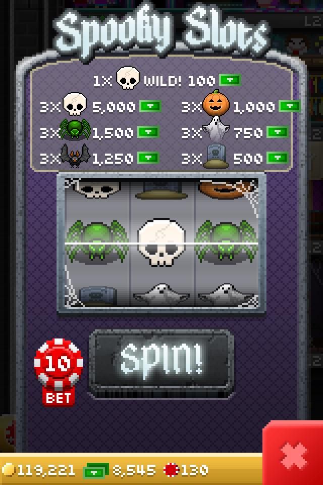 Mani_Kinoshita's tweet image. I just won 1,500 bux playing Spooky Slots in Tiny Tower Vegas!
#TinyTowerVegas #SpookySlots