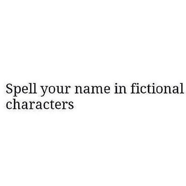 G- Glenn(TWD)
E- Eugene(TWD)
O- Otis(TWD)
R- Rosita(TWD)
G- Gareth(TWD)
I- Ida( Desperate Housewives)
A- Andrea(TWD)