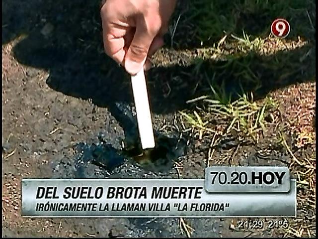 7020Hoy's tweet photo. Del suelo brota muerte en villa "La Florida" http://t.co/kbpVuqRuJl http://t.co/1P8Aut4K6X