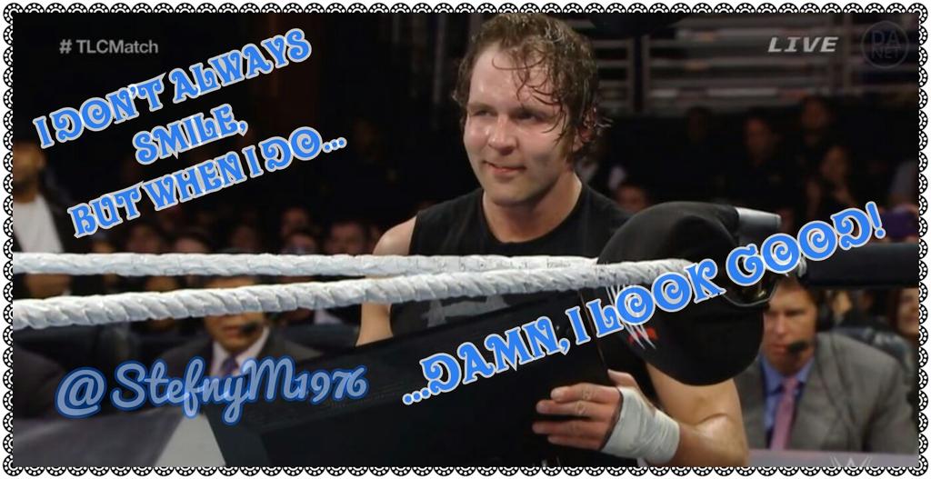 StefnyM1976's tweet photo. #DeanAmbrose #DimpleNation #Ambrose #LunaticNation #LunaticLovers #Lunatic @TheDeanAmbrose http://t.co/AjPR7EMJSh