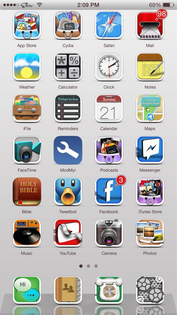 iesight's tweet photo. #iesightiOS8 Homescreen by @sephiroth726 http://t.co/QPzgizkl6U