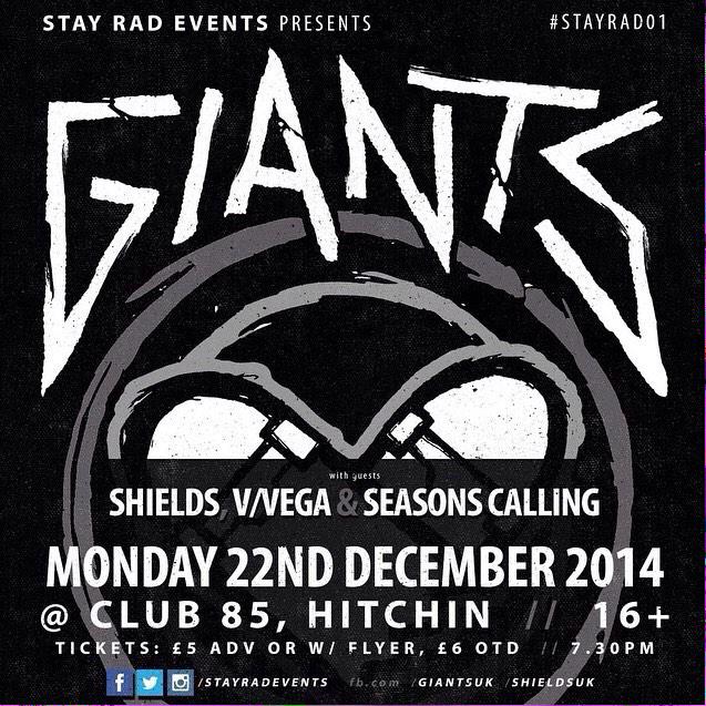 SeasonsCalling_'s tweet photo. TONIGHTS THE NIGHT @VVEGAUK @Shieldsuk @GIANTSUK we all send the year off with a bang! http://t.co/eJVAUolqC8