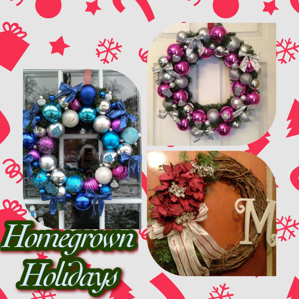TeamEeyore_Rfl's tweet photo. Check her out on Facebook #wreaths #Christmas #homemade #Michigan #homegrownholidays http://t.co/EVNa5ngd8m