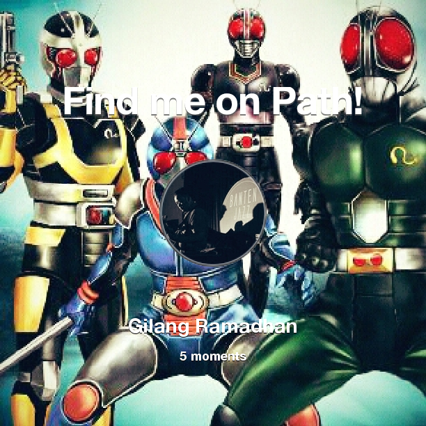 Find me on #Path now! Go to: path.com! #thepersonalnetwork