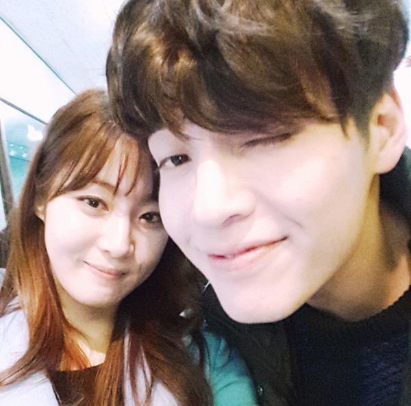 TheDramaKorea's tweet photo. Kang So Ra berbagi foto bersama Kang Ha Neul. http://t.co/wGkNTWFb77