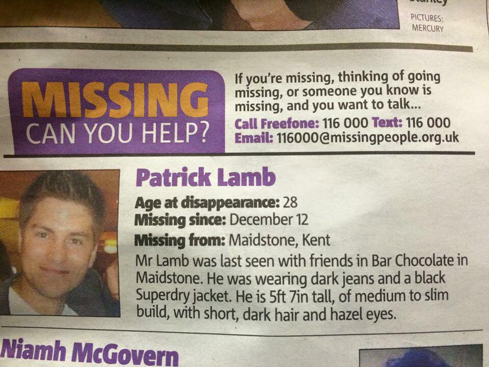 The search for Patrick Lamb is in the <a href="/MetroUK/">Metro</a> this morning. Have you seen him? #FindPatLamb <a href="/missingpeople/">Missing People</a>
