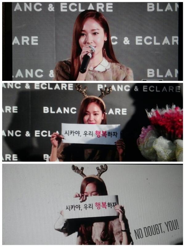 [PIC][22-12-2014]Jessica tham dự buổi fansign cho "BLANC&ECLARE" chi nhánh Seoul, Hàn Quốc vào chiều nay B5cgXISCMAABiSj