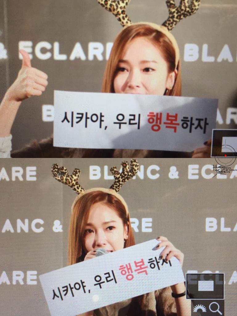 [PIC][22-12-2014]Jessica tham dự buổi fansign cho "BLANC&ECLARE" chi nhánh Seoul, Hàn Quốc vào chiều nay B5ciE1sCcAAEA0Y