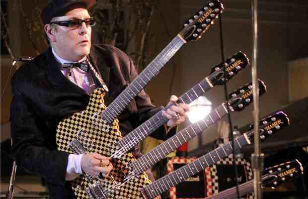 Happy birthday to the king of the 5 neck guitar - Rick Nielsen of 