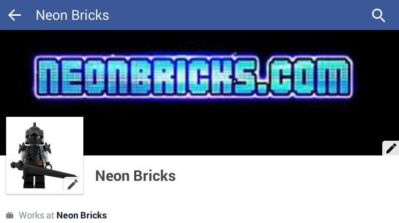 NeonBricks's tweet photo. We just launched a Facebook account and page. Please Add and Like us. http://t.co/1OyoENha1I