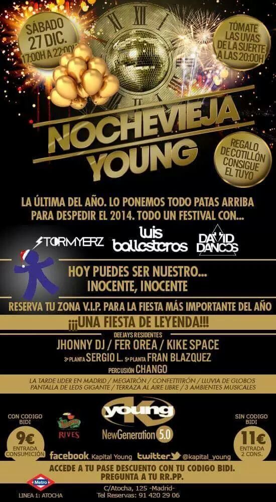 DavidDancos's tweet photo. Éste sábado os espero en @kapital_young un sitio muuy especial para mi! Sin duda una fecha para remarcar #dj #madrid http://t.co/81j07P90QW