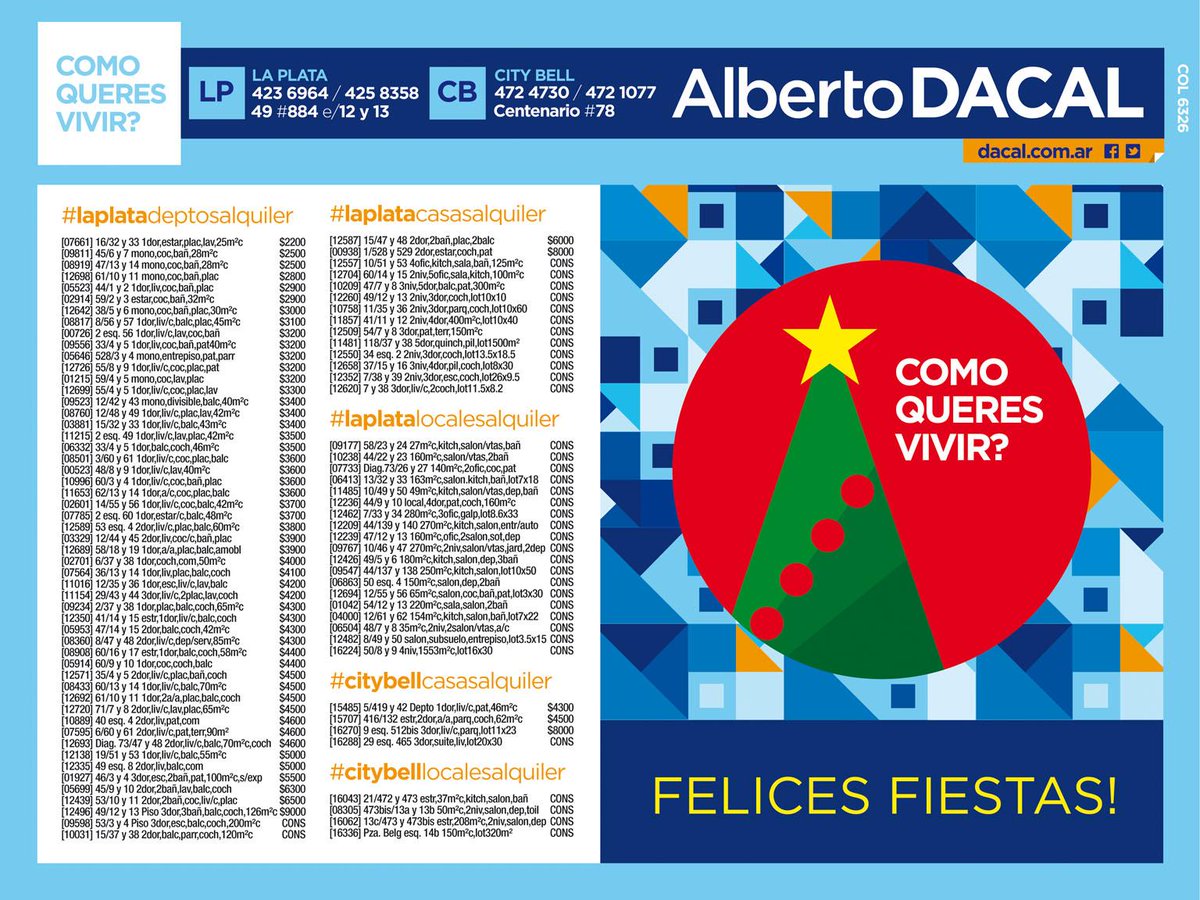 albertodacalpro's tweet photo. ¿Buscás Propiedades? #Alquiler #Venta #Locales #Lotes #Emprendimientos http://t.co/3Pvr0rQbrt http://t.co/6ctVKxh6gw