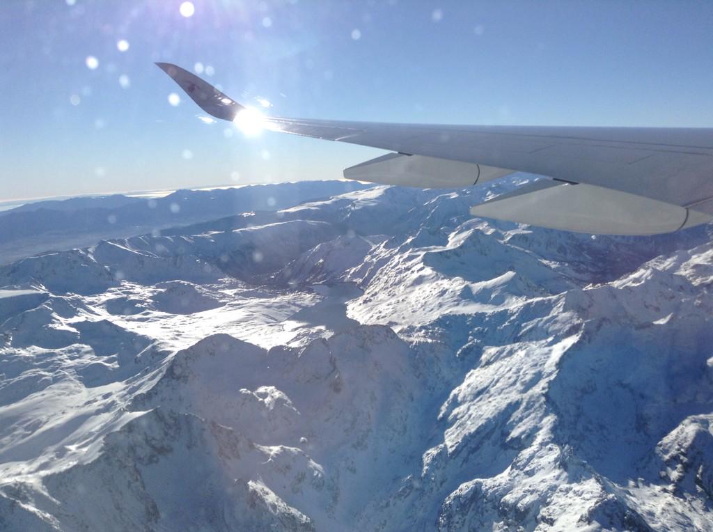 Thanks <a href="/qatarairways/">Qatar Airways</a> for offering us this Xceptionnal media flight over the Pyrénées #QatarA350