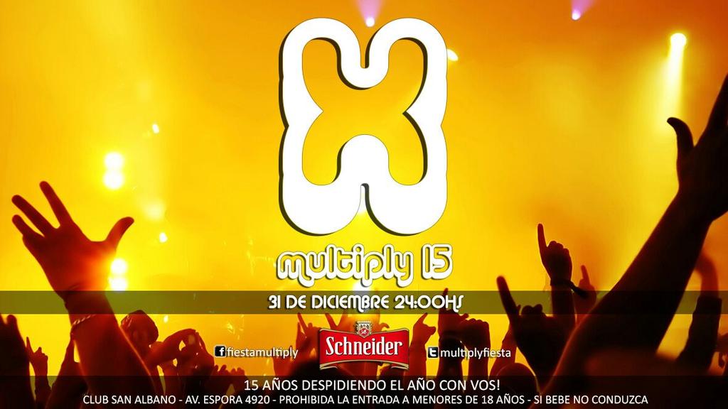 MultiplyFiesta's tweet photo. #Multiply15  31/12 despues del brindis. Los esperamos a todos con la onda de siempre!!! http://t.co/0ElHZronZF