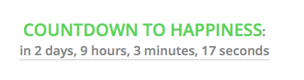 BeHapiNow's tweet image. YES. We are counting down and it is not just for Christmas - It's for a World wide Happiness APP. #behapi #happiness
