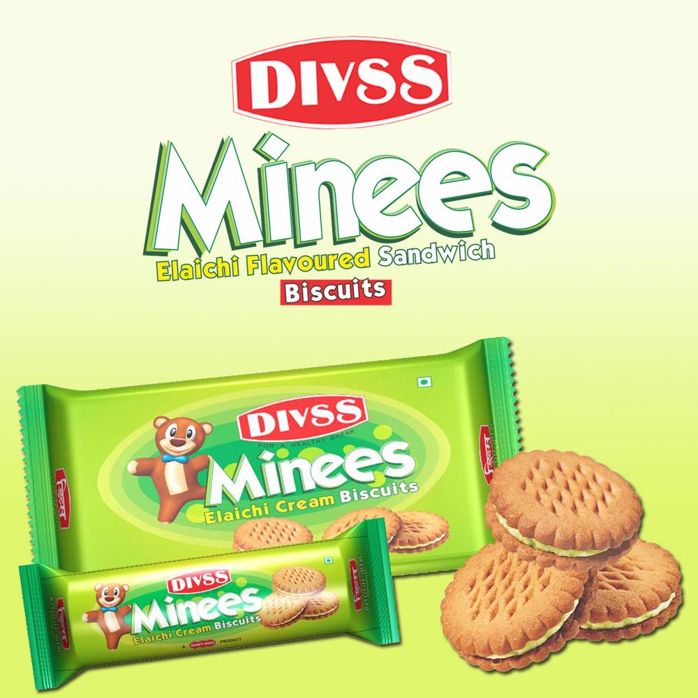 MYDIVSS's tweet image. #Divss #Minees Elaichi Cream biscuits . You may separate the biscuits and lick.........read more
