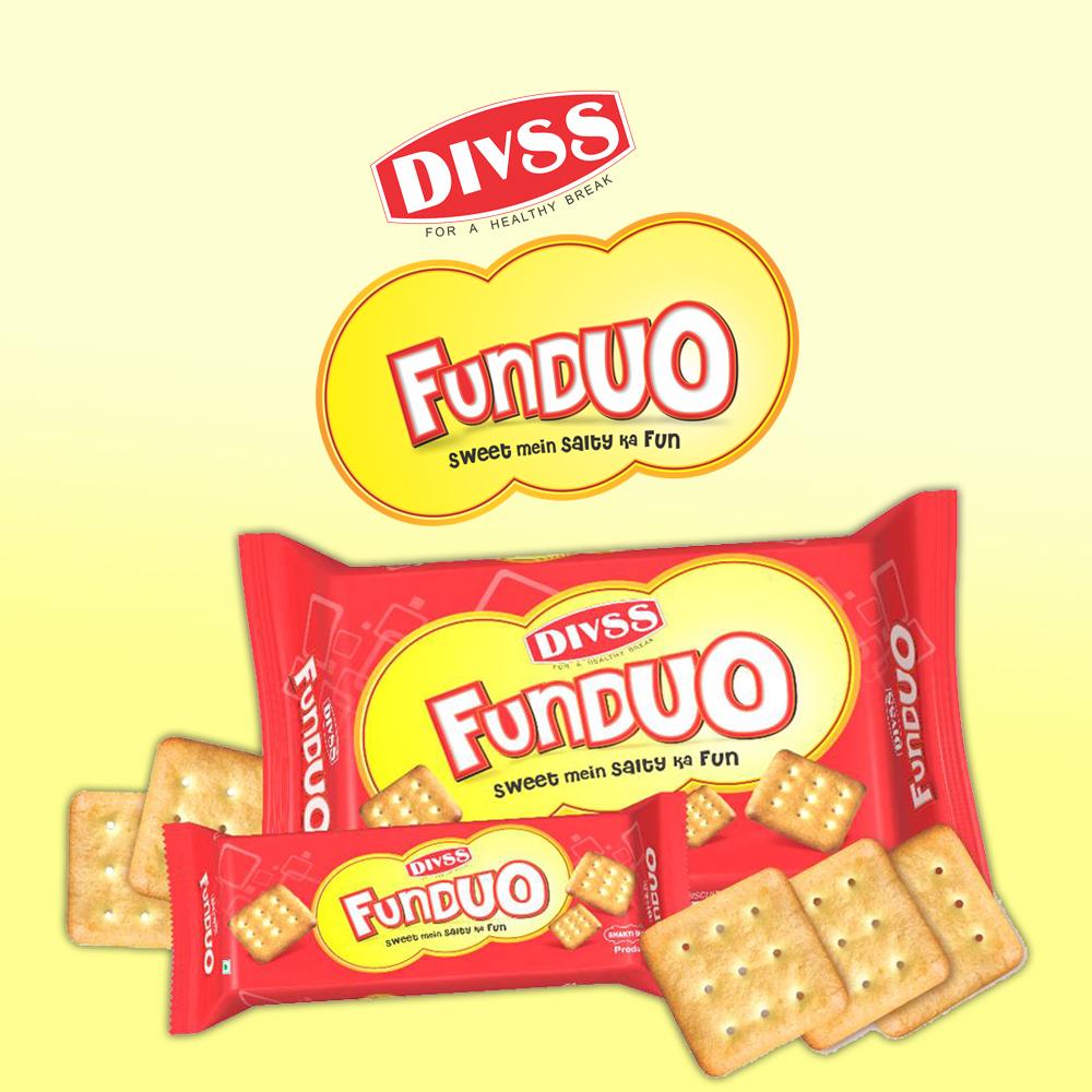 MYDIVSS's tweet image. #Divss #Funduo is a pack of square shaped light biscuits. It is a perfect mix of.......read more