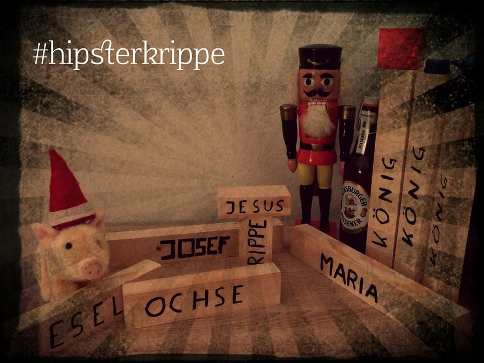 palmermalzer's tweet photo. #Weihnachten steht vor der Tür - und wir sind richtig in Stimmung. Euch allen ein frohes Fest!
#hipsterkrippe http://t.co/vtpPAgZXmM