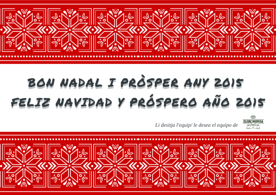 arbequinacat's tweet photo. Gracias por acompañarnos en este año que se termina, el equipo de SALVATGE les desea unas felices fiestas! 🎉 http://t.co/GjC1c1hpzz