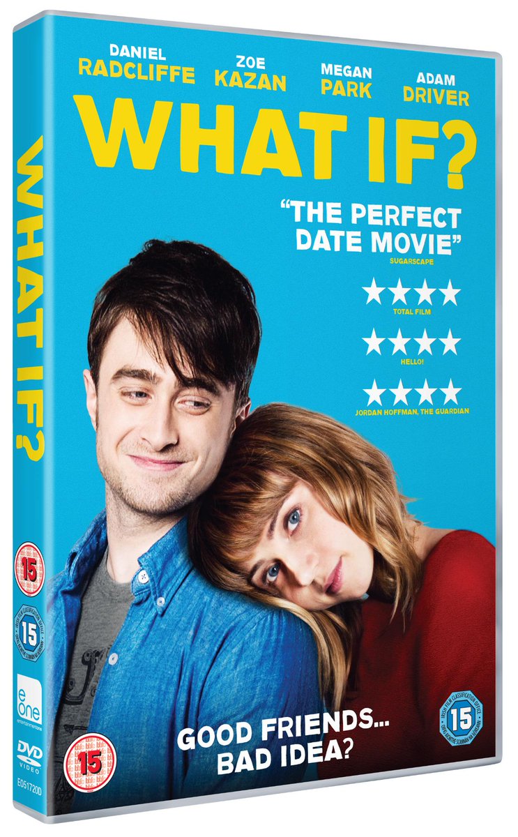 WhatIfFilm's tweet photo. WHAT IF is coming to DVD and Blu-ray 9th Feb! Pre-order your copy now http://t.co/9z3FBFKUyh #whatIf http://t.co/JZbkCTAjbX