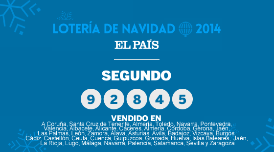 el_pais's tweet photo. La venta por internet disemina también los millones del segundo premio de la #LoteriadeNavidad http://t.co/Y5J60FGXxB http://t.co/KZwuRLHT7M
