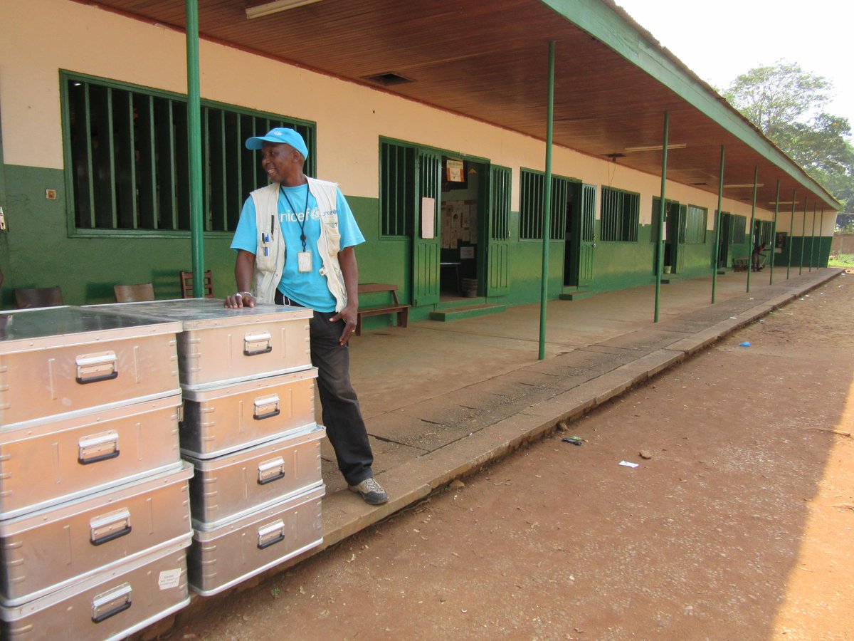 Distributing education kits to get children #BacktoSchool in #CARcrisis