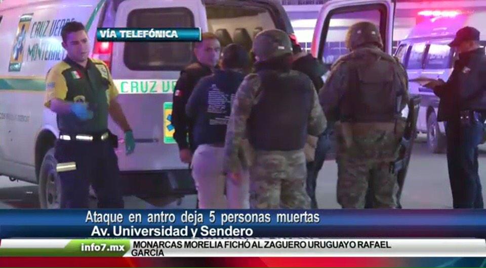normareyessolis's tweet photo. Esta madrugada ataque de grupo armado en bar de #mtyfolllow deja saldo de al menos 5 personas muertas y 13 lesionadas http://t.co/me8NDOLXZy