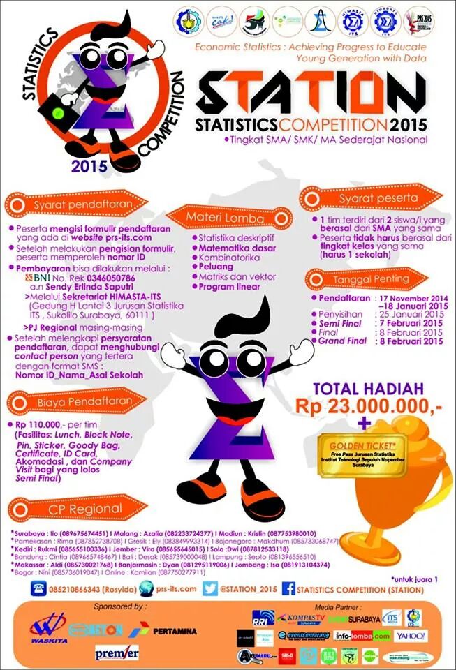 Cintiarista's tweet photo. @SMAN1Bdg ayo buktikan kalau kamu cerdas se indonesia. Daftarkan dirimu @STATION_2015 http://t.co/s2ZivtMYjP
