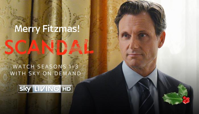 SkyWitness's tweet photo. Merry Fitzmas everyone! #Scandal #CopeWithoutPope http://t.co/u7YqLSgMq7