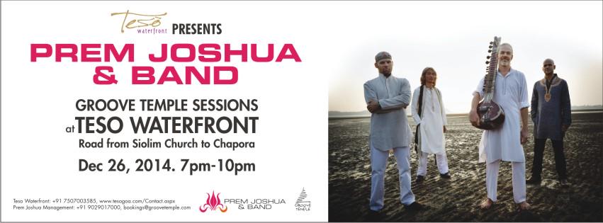 PremJoshuaBand's tweet image. Prem Joshua &amp;amp; Band Live at Teso Waterfront, Goa. 26th December 2014! #PremJoshua #Goa #Live