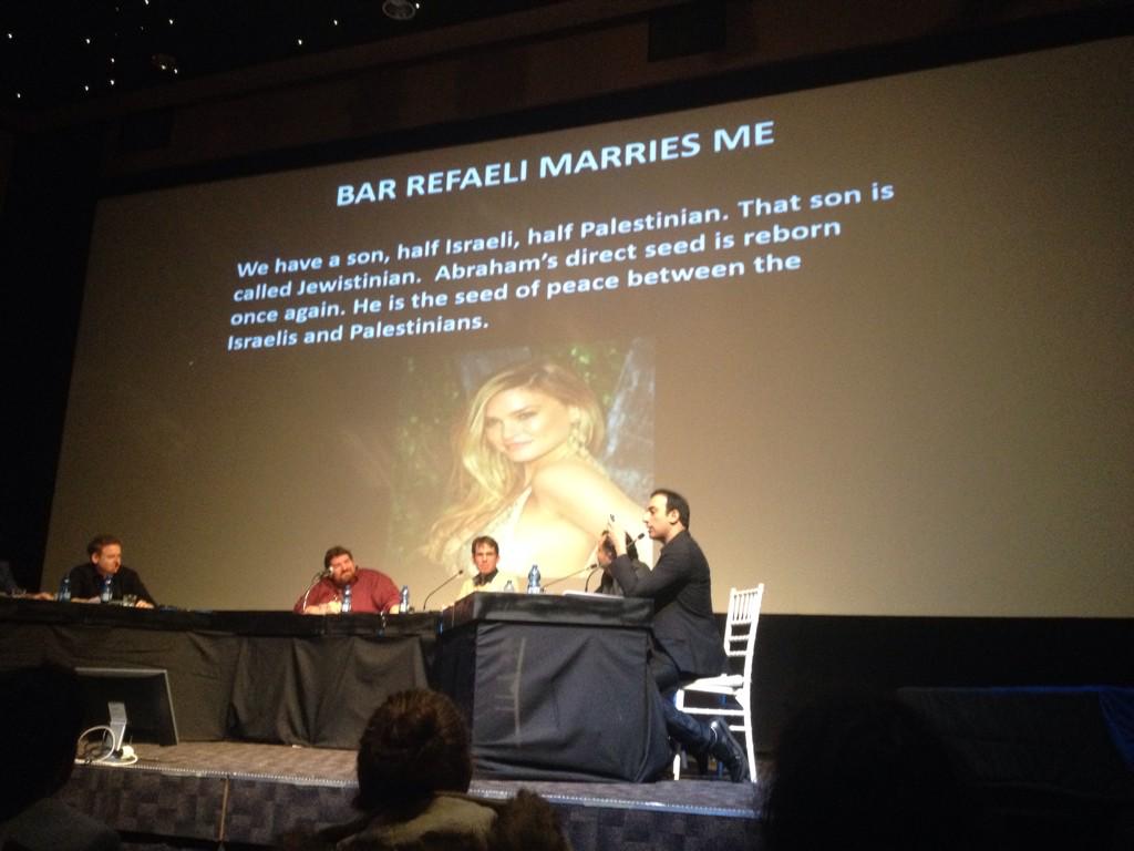 JJJComedy's tweet photo. From @GhaziAlbuliwi's middle east peace plan #ComedyForAChange http://t.co/4G0i0k6Ytb