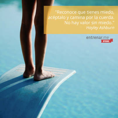 EntrenarmeST's tweet photo. “Reconoce que tienes miedo, acéptalo y camina por la cuerda. No hay valor sin miedo.” #HayleyAshburn 
#Fitness #Xmas http://t.co/vIi1vuWCjN