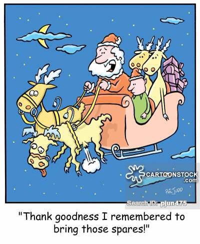 3 days to the Christmas cycle. If not used regularly get the bike out for an inspection #avoidflattirefrustration