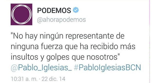 conJavierLosada's tweet photo. Los define. Un insulto para miles de militantes que sufrieron muertes, violencias y destierros. #sinmemoria http://t.co/kQdIM1vErF