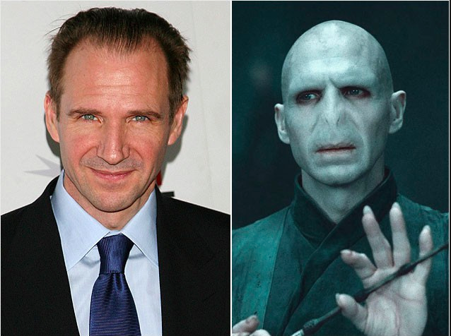 Happy 52nd Birthday Ralph Fiennes! He plays Lord Voldemort in the Harry Potter movies. 