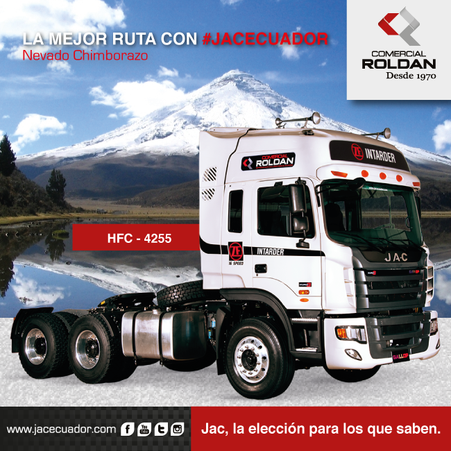 jacmotorsec's tweet photo. #RutaConJAC, las mejores rutas del Ecuador junto a un JAC. http://t.co/v7nZ99rRE9