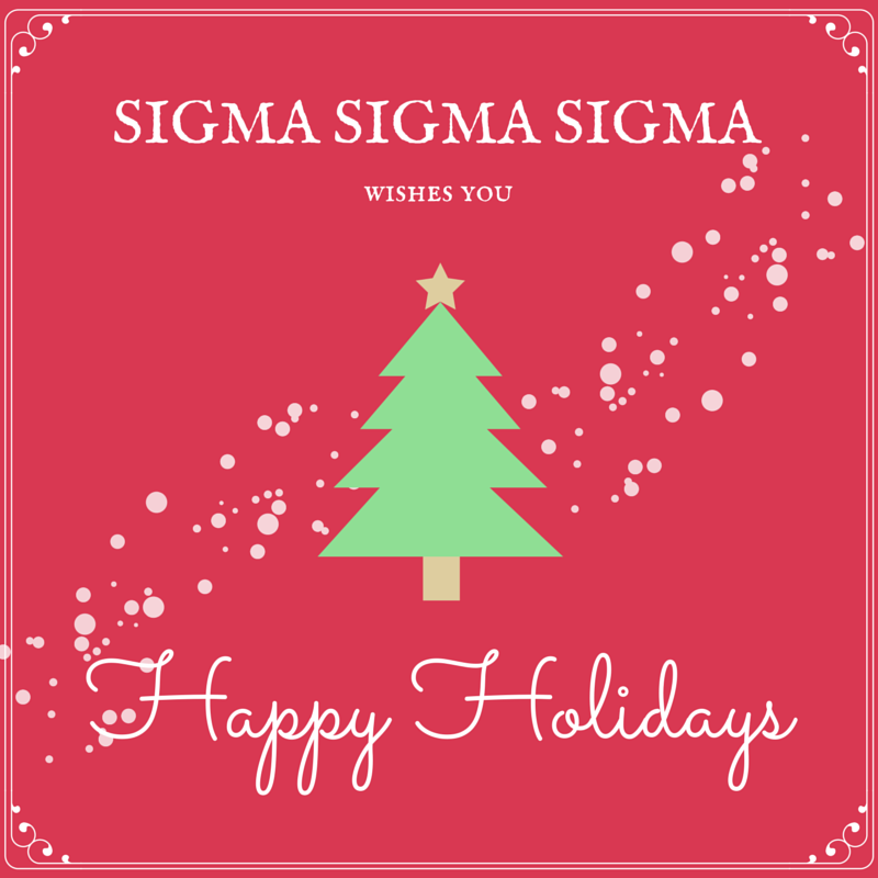 TriSigmaCWRU's tweet photo. Stay warm and enjoy the holidays :) http://t.co/iXCMQpAYHO