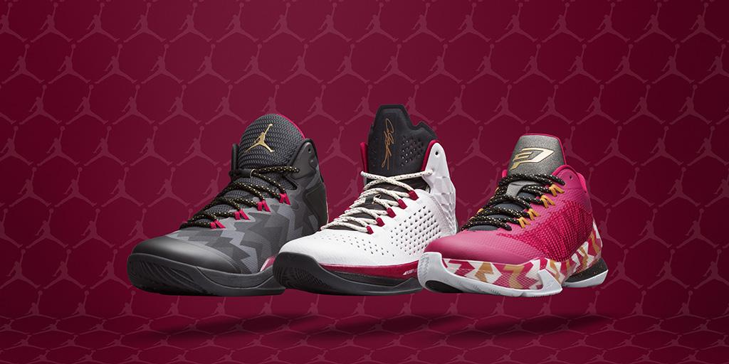 nikestore's tweet photo. Holiday on the hardwood. The @Jumpman23 Holiday Collection launches Wednesday, 12.24 8am EST: http://t.co/Xs0K5dn2iD http://t.co/gNn89XYDdg