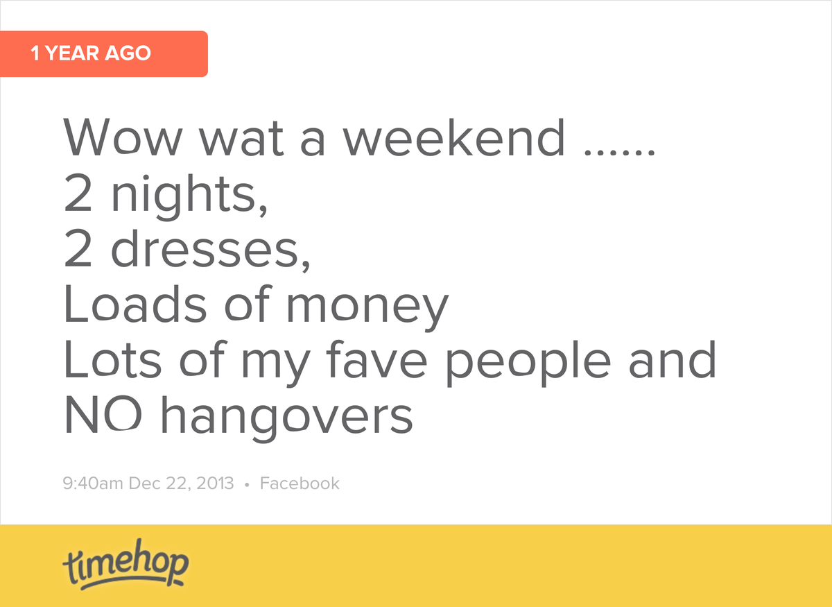 amy_c_87's tweet photo. Another year older and the same happened this weekend but I made it 3 nights and 3 outfits  http://t.co/mueZh6Gnc9 http://t.co/KXlbMJAsEs