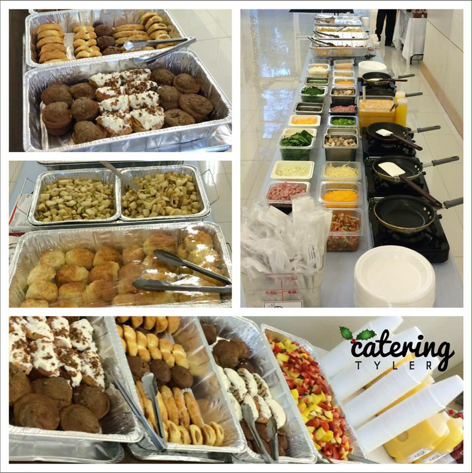 CateringTyler's tweet photo. There was a BREAKFAST FEAST! ....Mmmm. Those cinnamon rolls though. #CinnamonRolls #Fruit #Juice #CateringTyler #Yum http://t.co/b9oDNZI00G