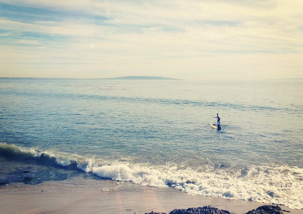 Headspace's tweet photo. We can't control the sea, but we can learn how to surf the waves. #reasonstomeditate #surfing #california http://t.co/0hwktzaFnh