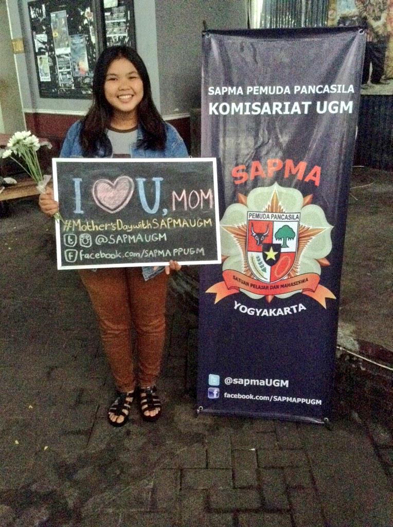 Terima kasih telah berpartisipasi dalam peringatan Hari Ibu <a href="/CHARISSAQCM/">chaaaaaa</a> ❤️ #mothersdaywithSapmaUGM