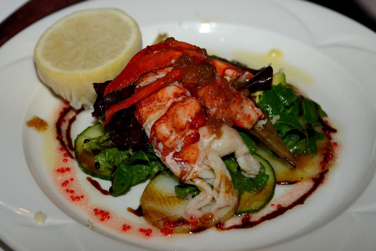 My photo of a recent lobster salad special enjoyed at <a href="/ChezJosephineNY/">Chez Josephine</a>.