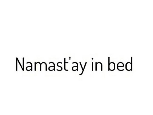VedicSage's tweet image. To STAY or NAMAST'AY in bed? #Yoga #Ayurveda VedicSage.com