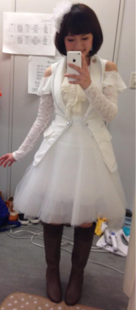 eriko_co_log's tweet photo. 当日の衣装、えりこさん分だよー。
雑な自撮りだよー。 #ごぶ☆ #SLF2014 http://t.co/W1E0dsXJJo