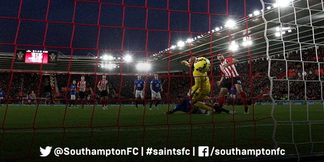 SouthamptonFC's tweet photo. VIDEO: Watch all three goals from #SaintsFC's 3-0 win over @Everton on Saturday – http://t.co/pQEpX4nvoB http://t.co/j7uaNBdSWu
