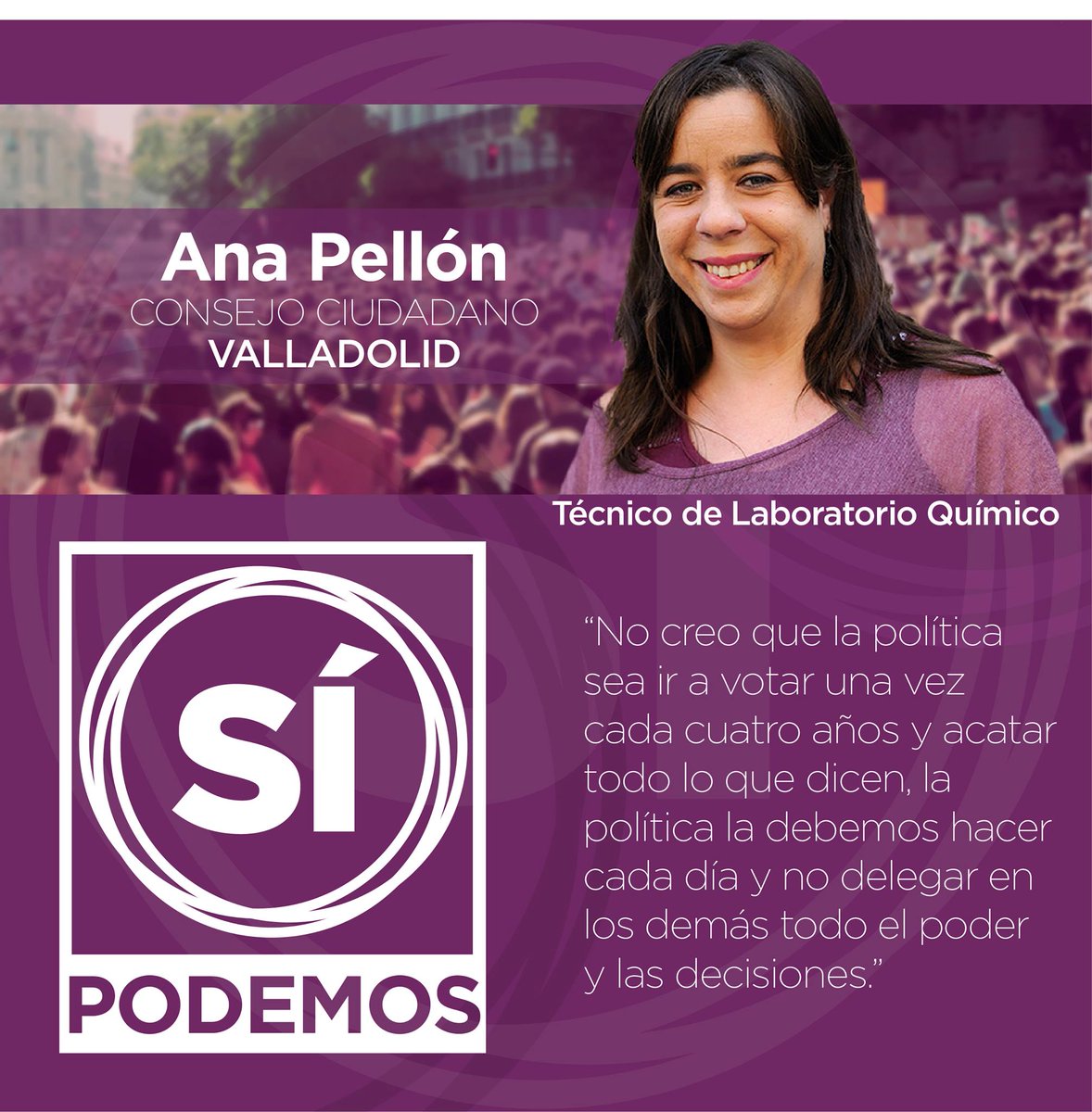 Ana Pellón, Técnico de Laboratorio Químico @AnucaP