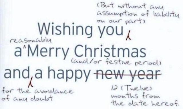 miberglund's tweet photo. What happens when #marketing needs approval from #legal #MerryXmas 👌 http://t.co/6G4ZZY0ZKW