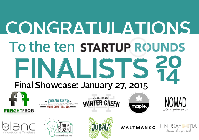 StartupRounds's tweet photo. Congrats to 10 Finalists! Final showcase sure to be amazing! @smartbookscorp @MassChallenge http://t.co/PuNt7Oy4to http://t.co/QyjuCSEjaG