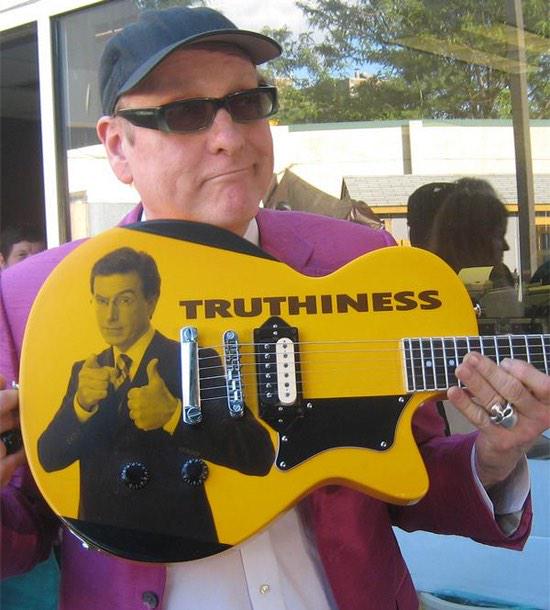 Happy Birthday Rick Nielsen who did the Colbert Report theme! 
